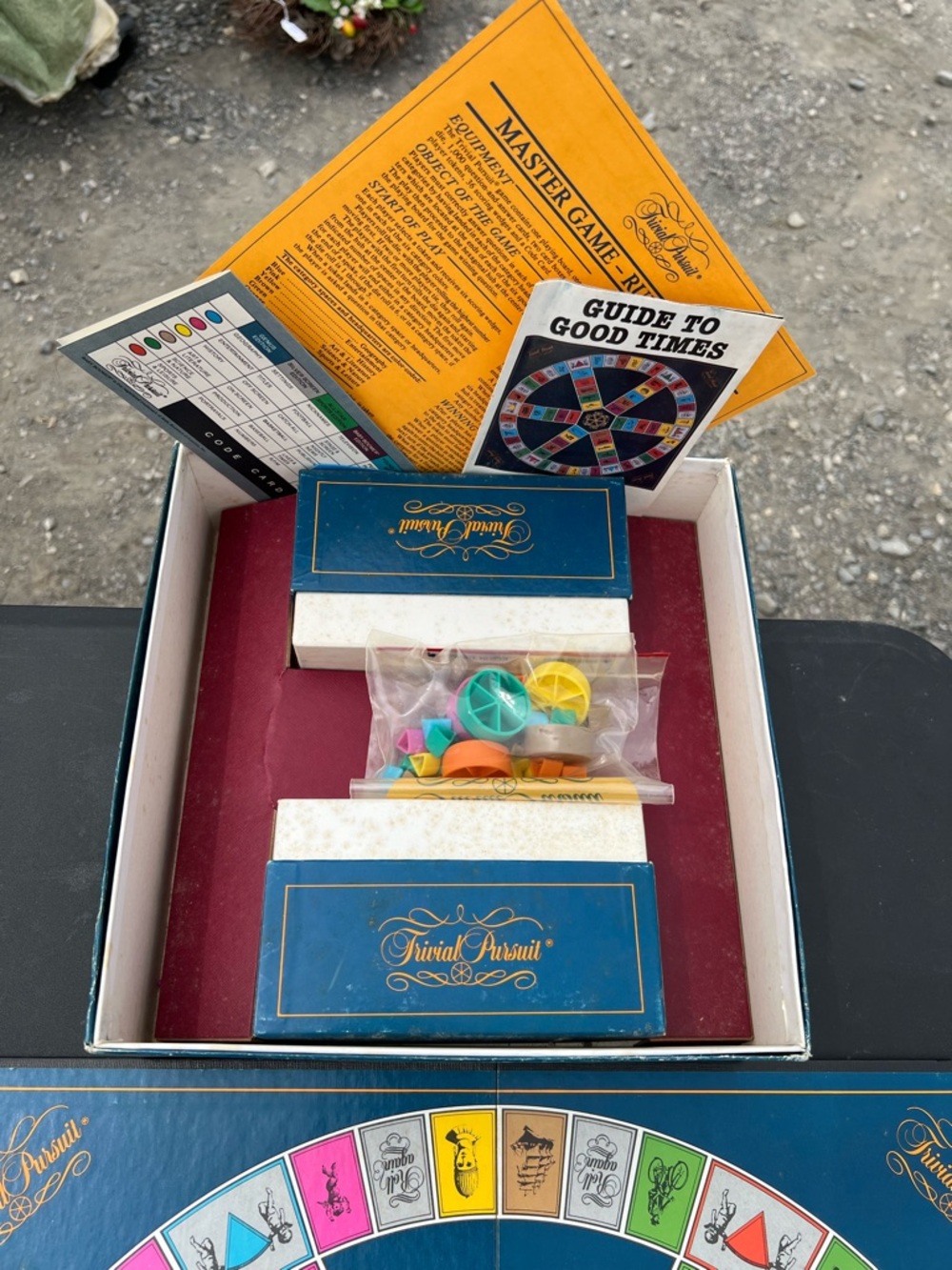 Vintage Trivial Pursuit Master Game Genus Edition